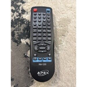APEX Digital RM-1200 Remote  Control DVD Player Remote